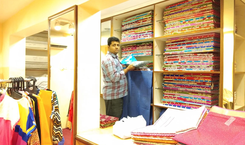 Kolkata Shop for Wedding Sari Shopping – RMCA Basak